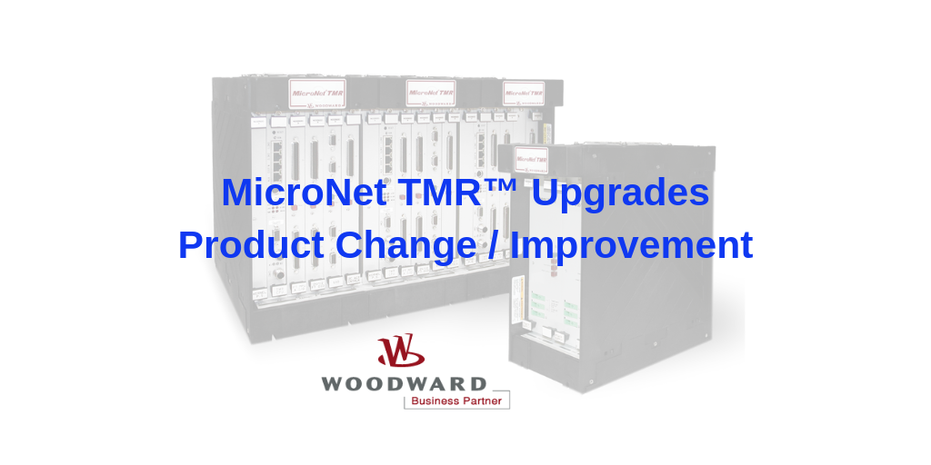Upgrade release – Woodward MicroNet TMR Upgrade