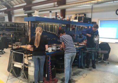 PJ Diesel Engineering A/S welcomes work experience students from Kratbjergskolen, Engholm